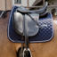 Kentucky Diamond Rope Dressage Saddlepad Full - Navy