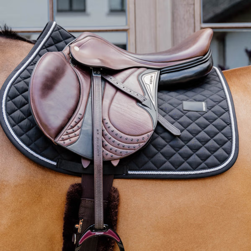 Kentucky Diamond Rope Jumping Saddlepad Full - Black