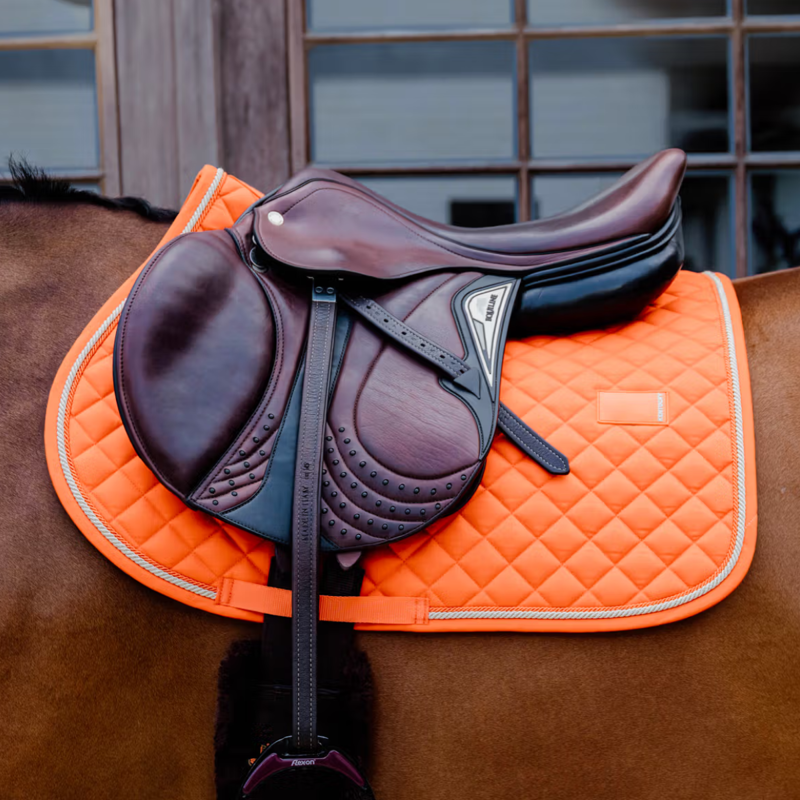 Kentucky Diamond Rope Jumping Saddlepad Full - Orange