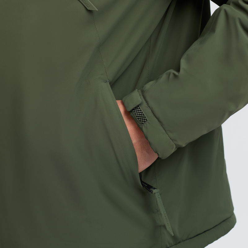 LeMieux Men's Waterproof Anorak - Olive-5