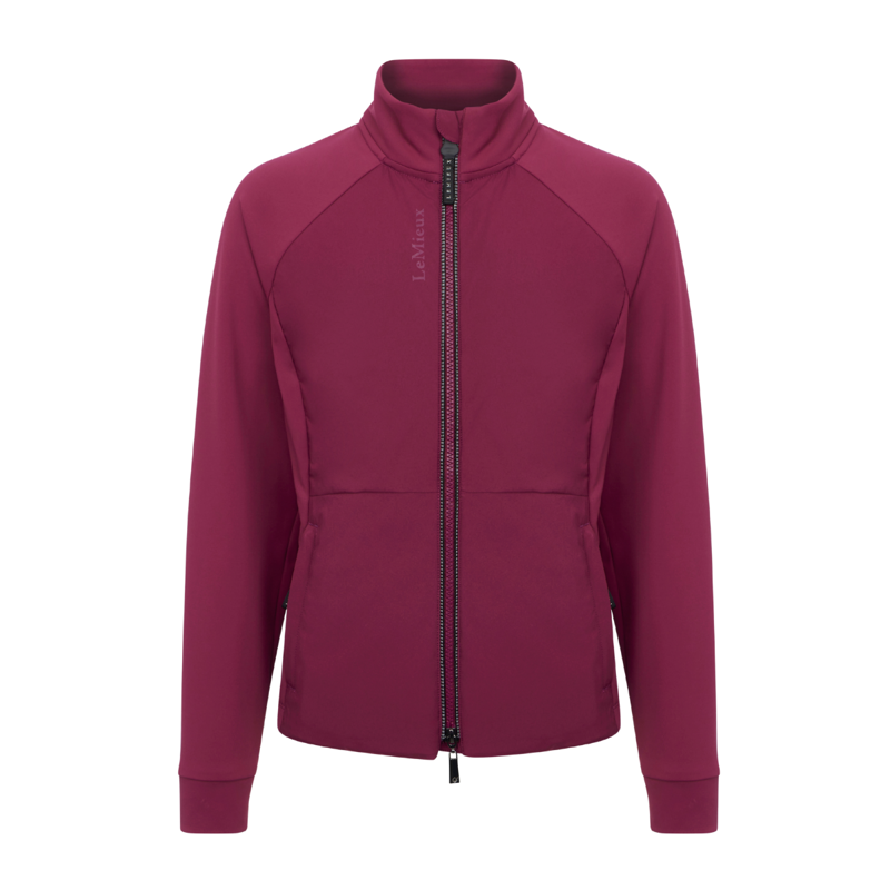 LeMieux Young Rider Betty Lightweight Jacket - Blackberry-6