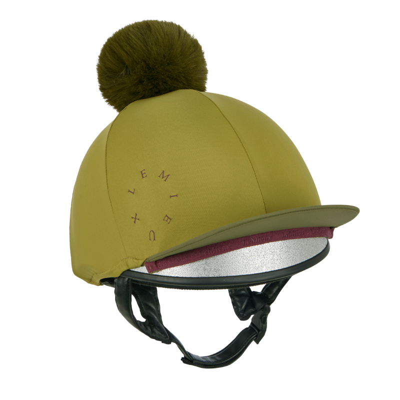 LeMieux Classique Pom Hat Silk - Gooseberry