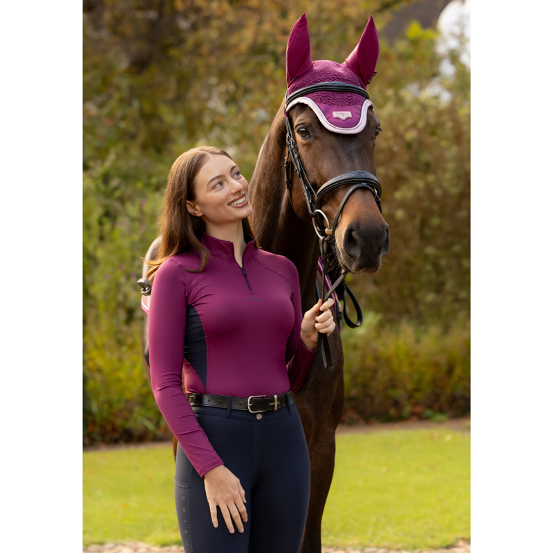LeMieux Loire Fly Hood - Blackberry-2