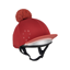 LeMieux Classique Pom Hat Silk - Russet