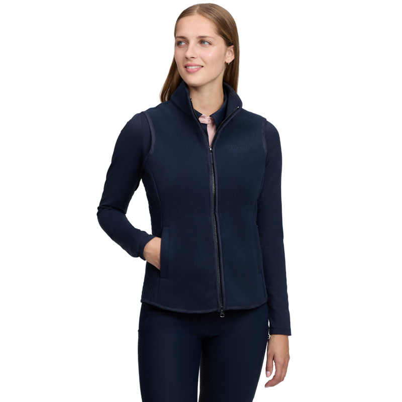 LeMieux Frankie Fleece Gilet - Navy-1
