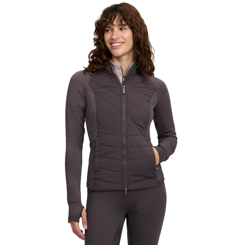 LeMieux Maddie Hybrid Jacket - Cocoa-1