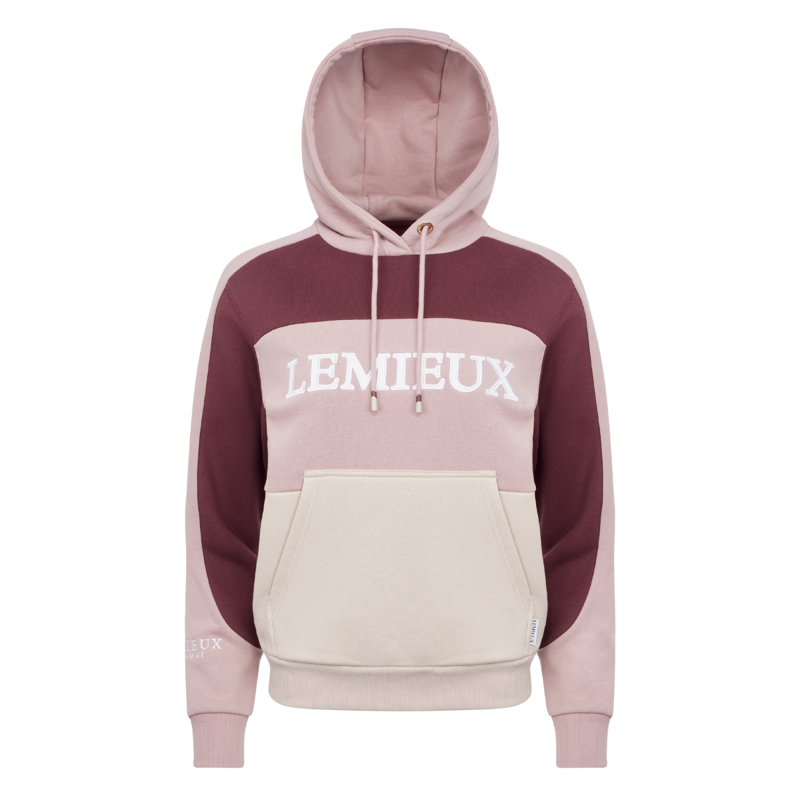 LeMieux Kadie Colour Block Hoodie - Wild Rose
