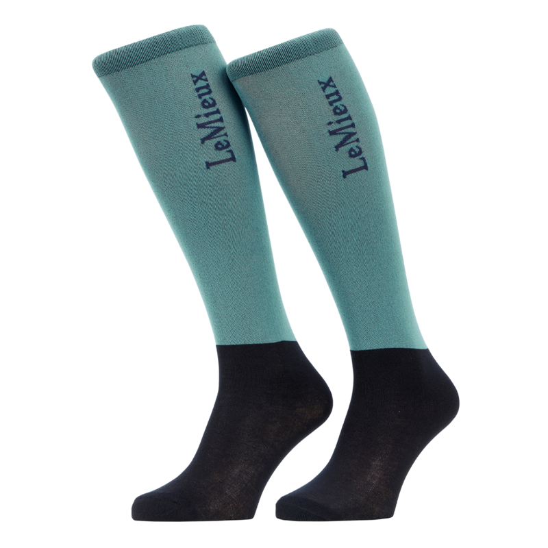 LeMieux Competition Socks 2 Pack - Aloe