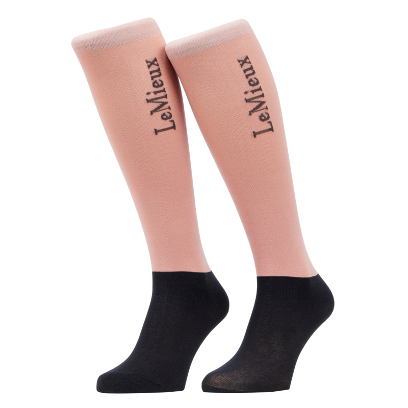 LeMieux Competition Socks 2 Pack - Wild Rose