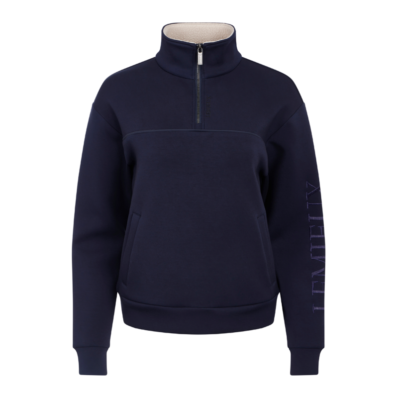 LeMieux Scarlet Quarter Zip Sweat - Navy
