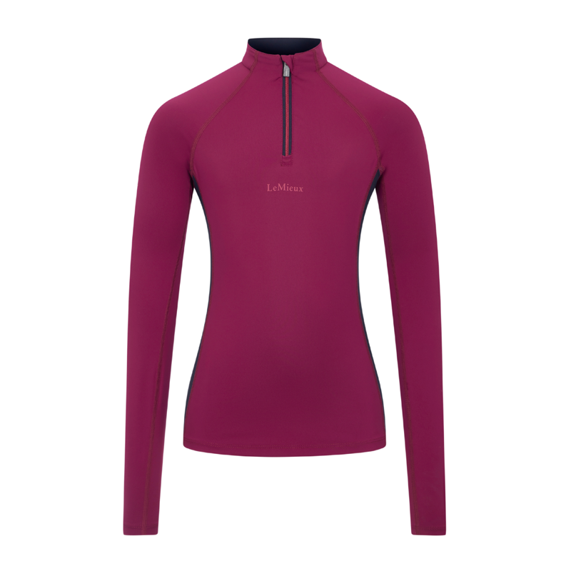 LeMieux Young Rider Classique Base Layer - Blackberry