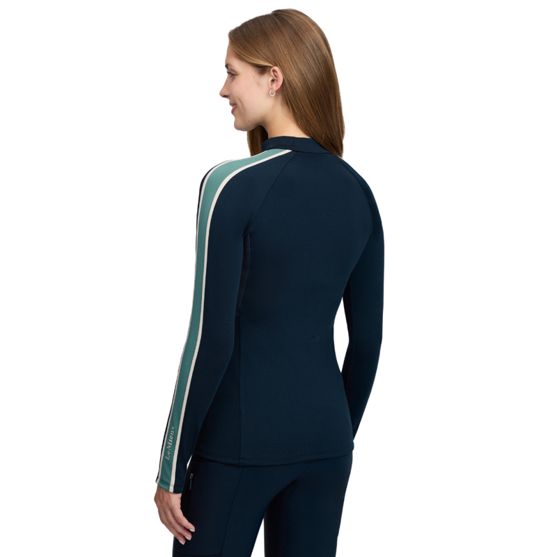 LeMieux Talia Turtle Neck Base Layer - Navy-2