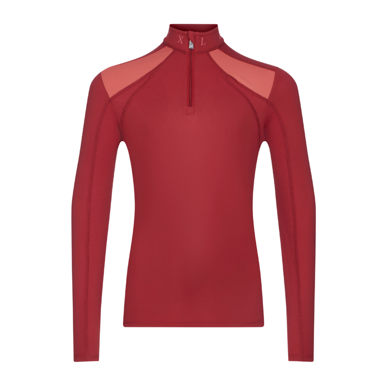 LeMieux Young Rider Mia Mesh Base Layer - Russet