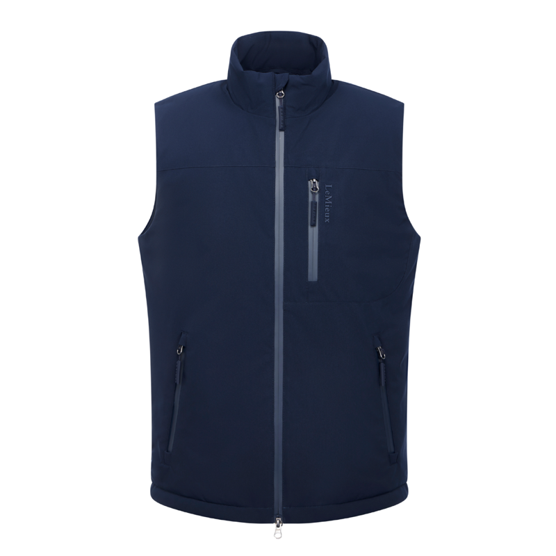 LeMieux Men's Midweight Insulated Gilet - Navy