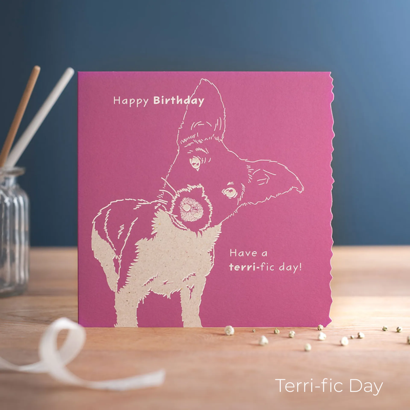 Deckled Edge Colour Block Card-1