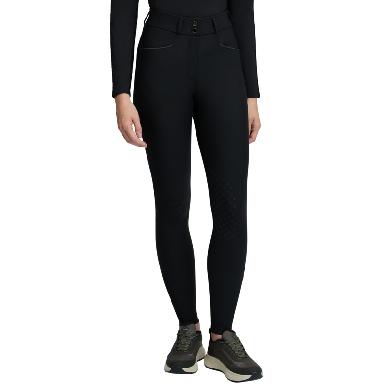 LeMieux Isabelle Knee Grip Breeches - Tall - Black