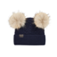 LeMieux Mini Double Pom Beanie - Navy
