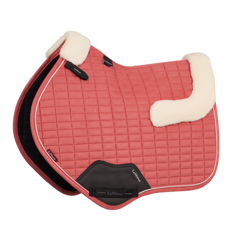 LeMieux Merino+ Suede Classic Close Contact Square - Spiced Earth