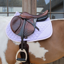 Kentucky Softshell Onion Quilt Jumping Saddlepad Full - Light Purple/Light Rose
