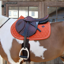 Kentucky Melange Jumping Saddlepad Full - Orange
