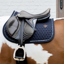 Kentucky Glitter Band Jumping Saddlepad - Navy