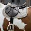 Kentucky Glitter Band Jumping Saddlepad - Beige