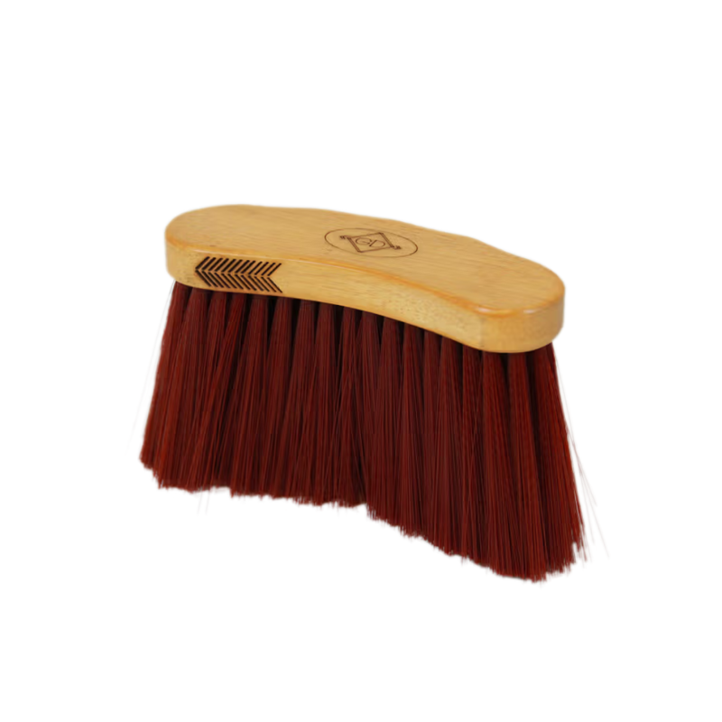 Grooming Deluxe Middle Brush Long - Brown-1