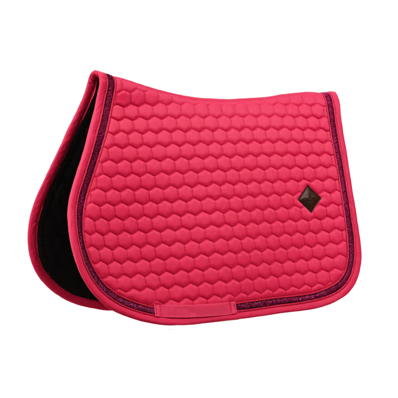 Kentucky Glitter Band Jumping Saddlepad - Pink