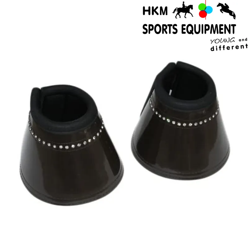 HKM Crystal Overreach Boots - Black