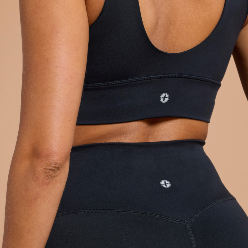 Gym + Coffee Day Kind Women's 7/8 Leggings - Black-5