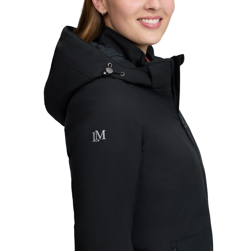 LeMieux Brooke 3 in 1 Waterproof Hybrid Jacket - Black-8