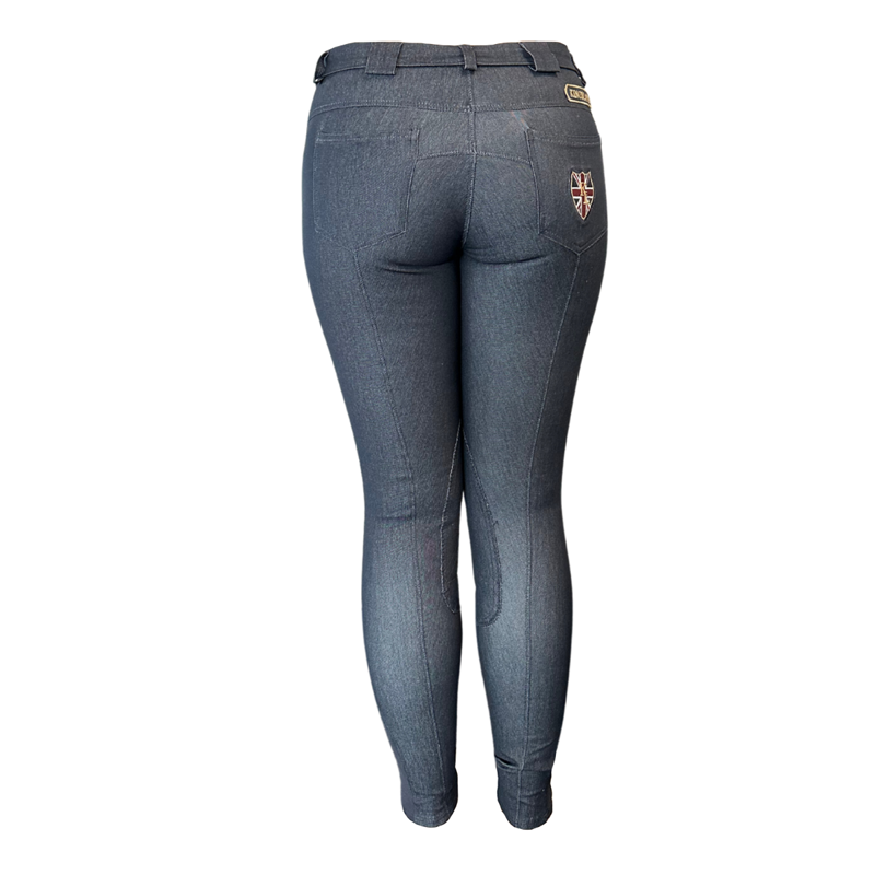Kingsland Ladies Kelly Breeches - Dark Jeans-1