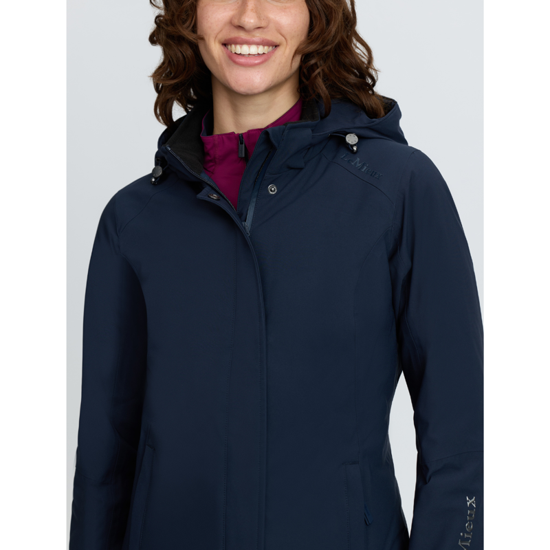 LeMieux Erin Waterproof Padded Coat - Navy-9