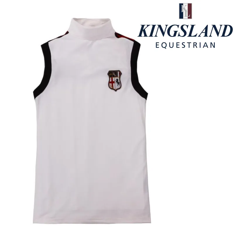 Kingsland Pamela Ladies Sleeveless Show Shirt 131-SS-665 - White