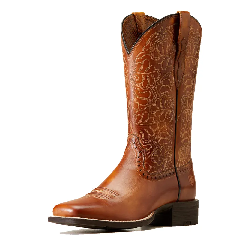 Ariat Women's Round Up Remuda Western Boot - Naturally Rich