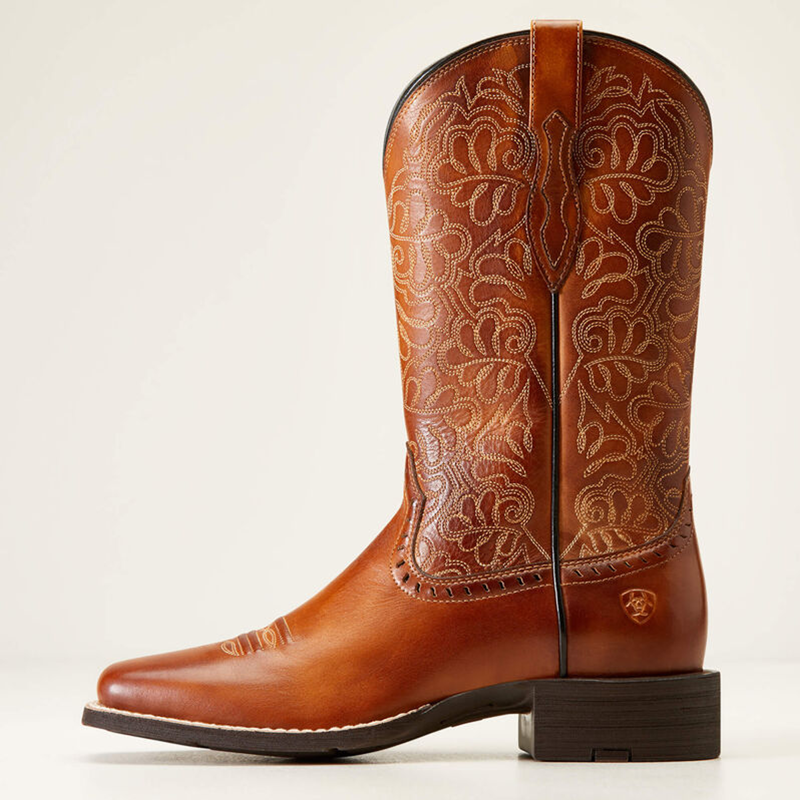Ariat Women's Round Up Remuda Western Boot - Naturally Rich-3
