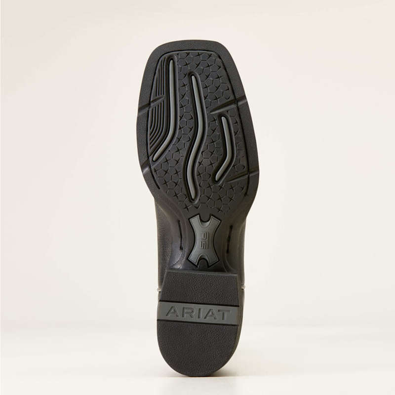 Ariat Women's Round Up Remuda Western Boot - Black Deertan-4