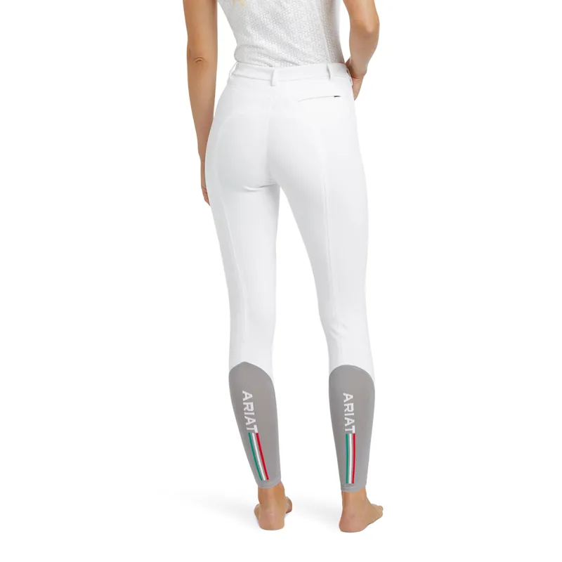 Ariat Women's Speranza Knee Patch Breech - White-1