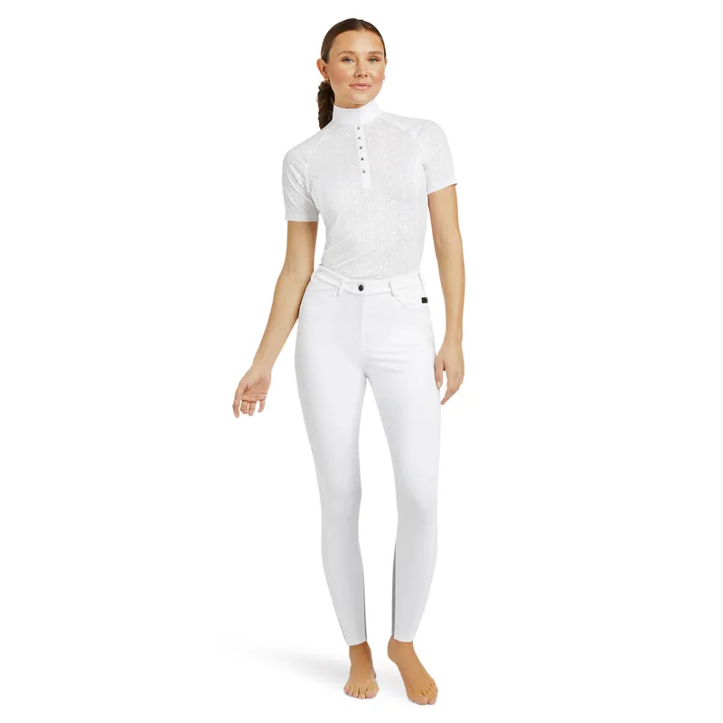 Ariat Women's Speranza Knee Patch Breech - White-5