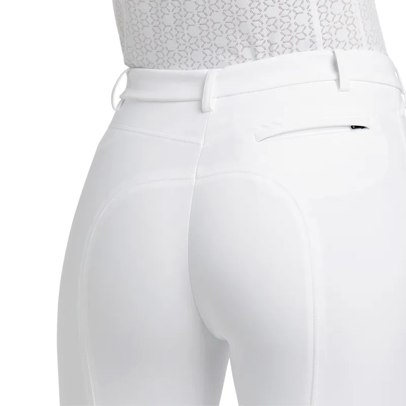 Ariat Women's Speranza Knee Patch Breech - White-4