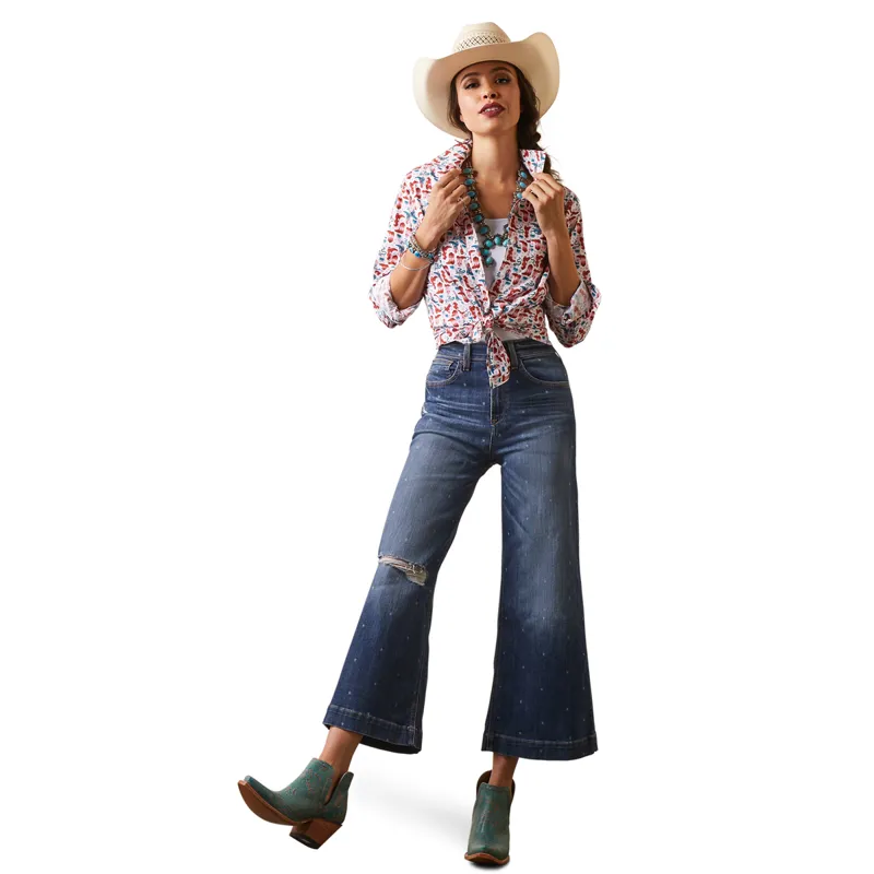 Ariat Women's Kirby Stretch Western Shirt - Blazin Boots-5