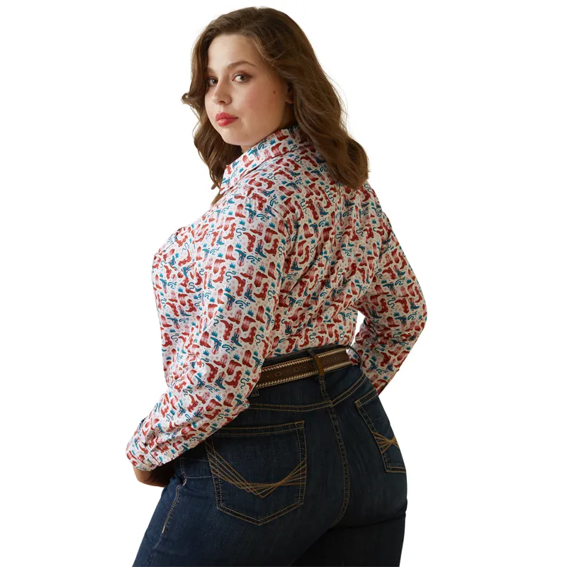 Ariat Women's Kirby Stretch Western Shirt - Blazin Boots-4