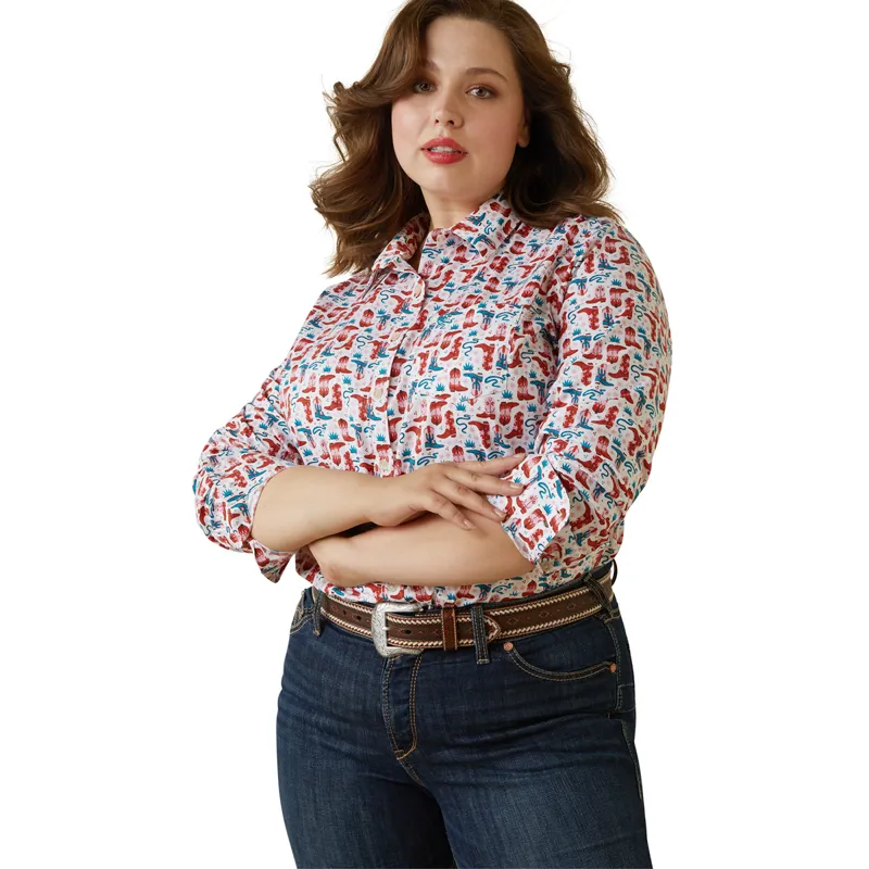 Ariat Women's Kirby Stretch Western Shirt - Blazin Boots