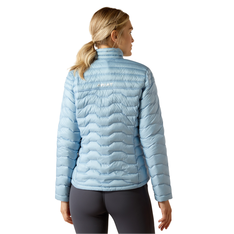 Ariat Women's Ideal Down Jacket - Cerulean-3