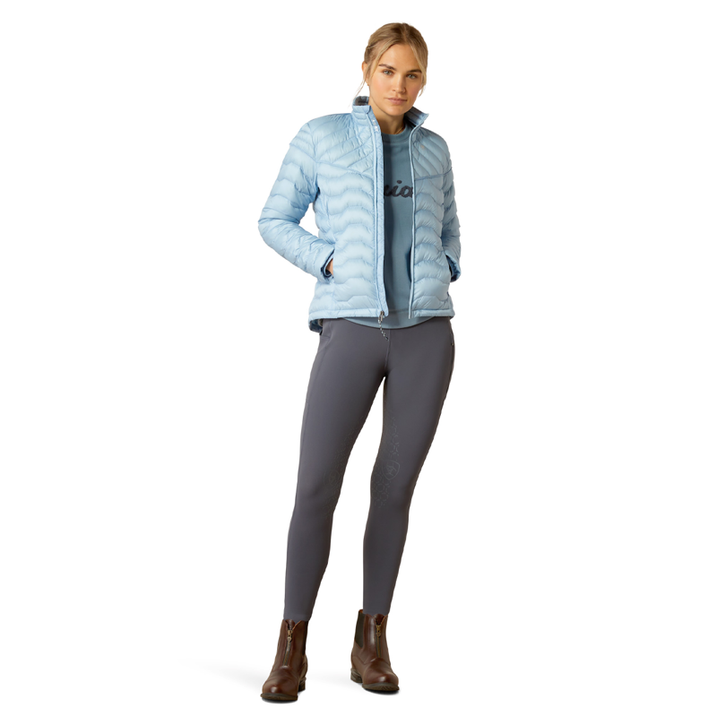 Ariat Women's Ideal Down Jacket - Cerulean-2