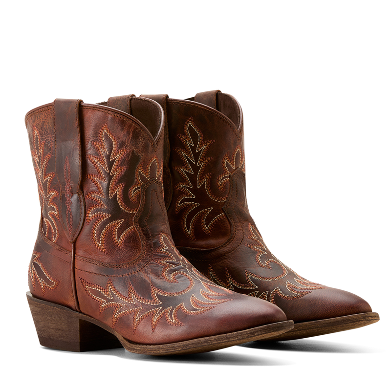 Ariat Women's Carlin Western Boot - Dark Sierra-5