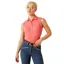 Ariat Women's Prix 3.0 Sleeveless Polo - Coral Paradise