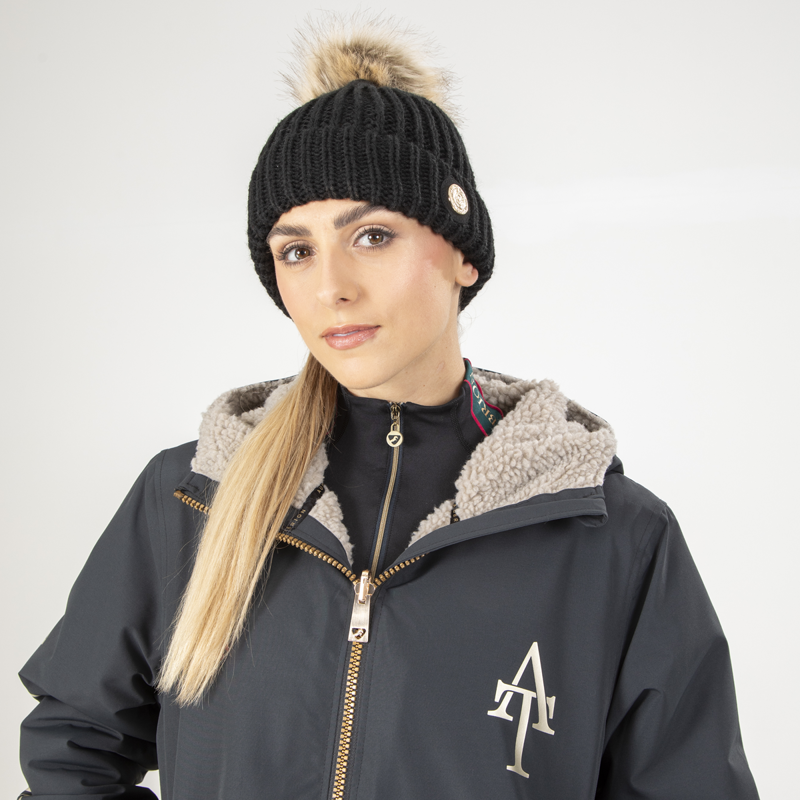 Aubrion Team Winter Hat - Black -4