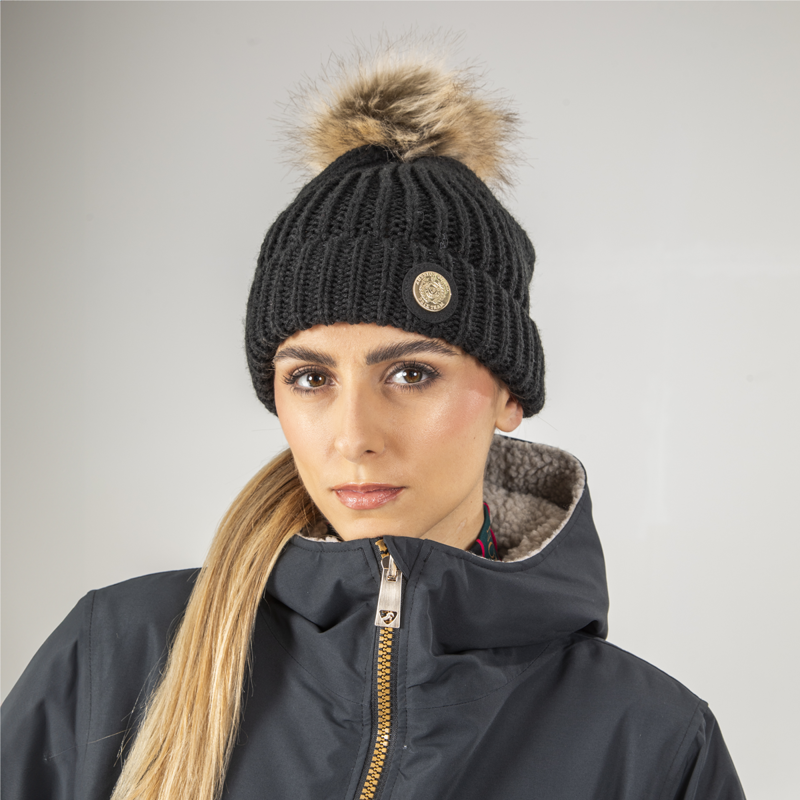 Aubrion Team Winter Hat - Black -3