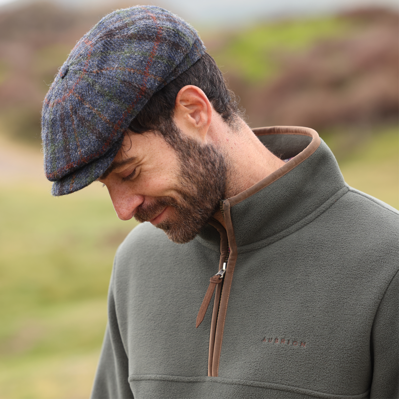 Aubrion Core Half Zip Fleece - Gents - Green-2